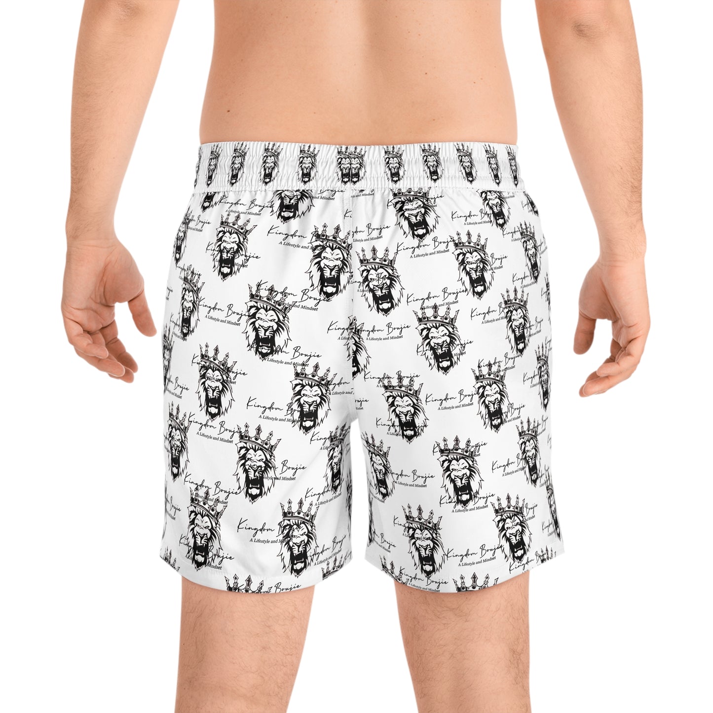 Men's Mid-Length Swim Shorts (AOP)