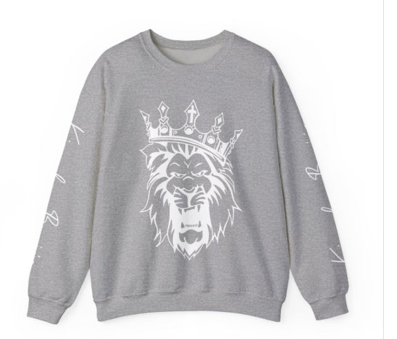 Kingdom Boujie Luxury Bold Lion Crewneck Sweatshirt