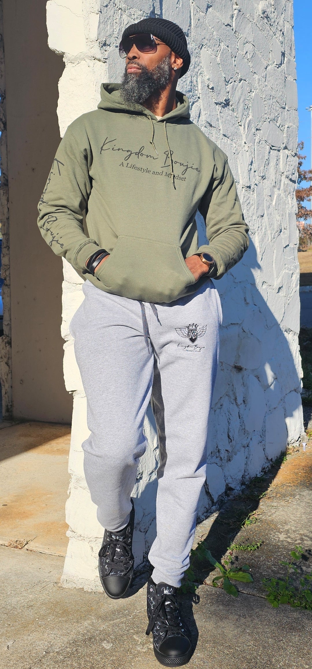 Kingdom Boujie Luxury Unisex Joggers