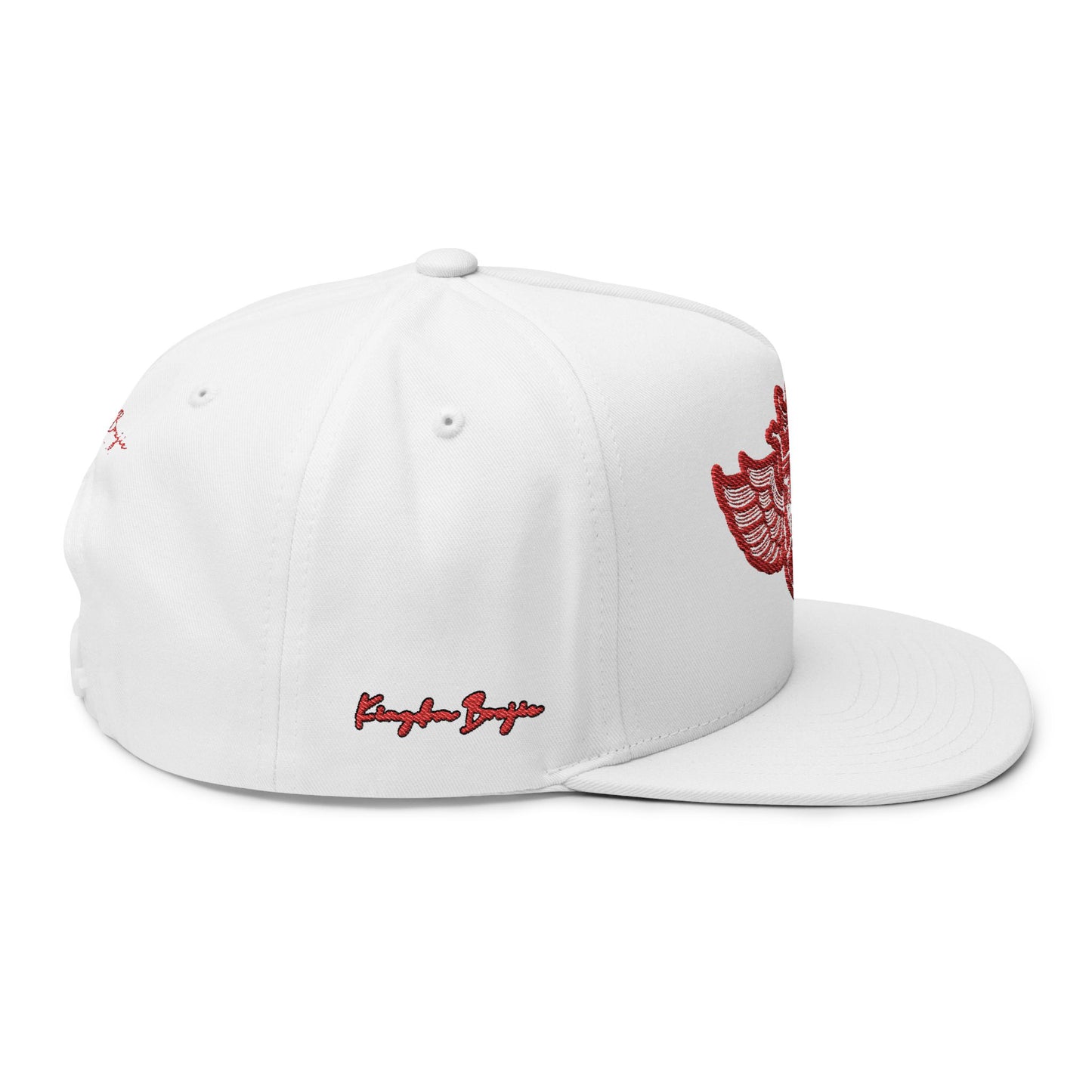 Flat Bill Cap (Embroidery)