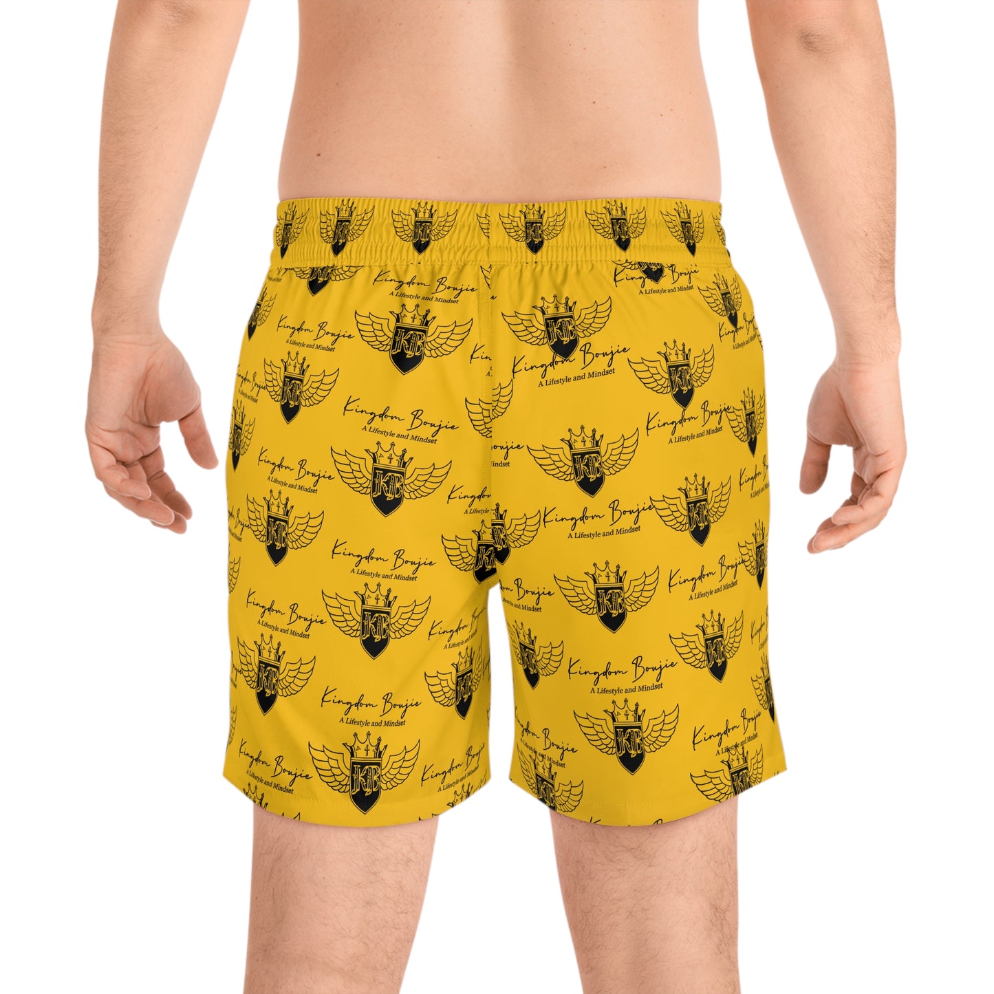 Men's Mid-Length Swim Shorts (AOP)