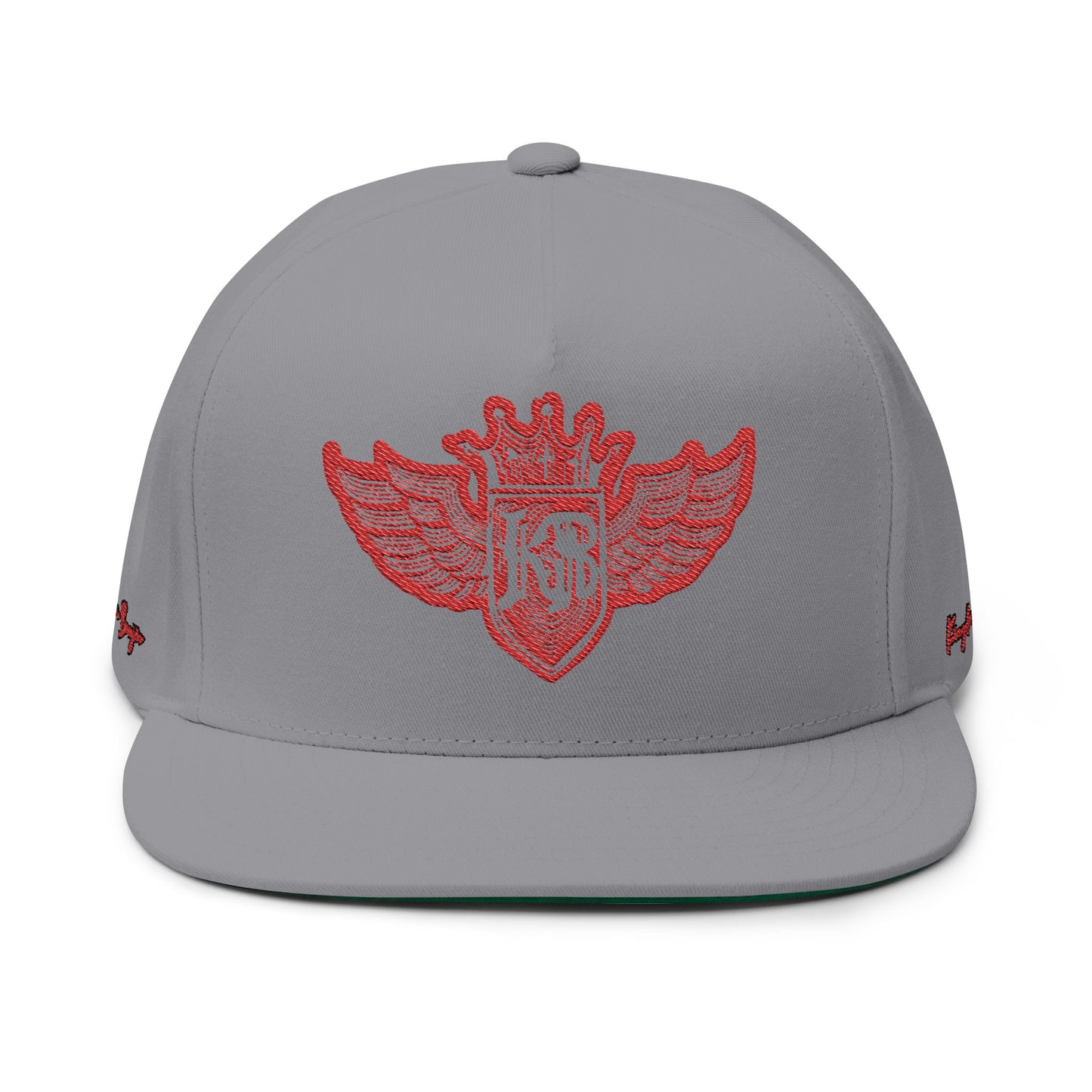 Flat Bill Cap (Embroidery)