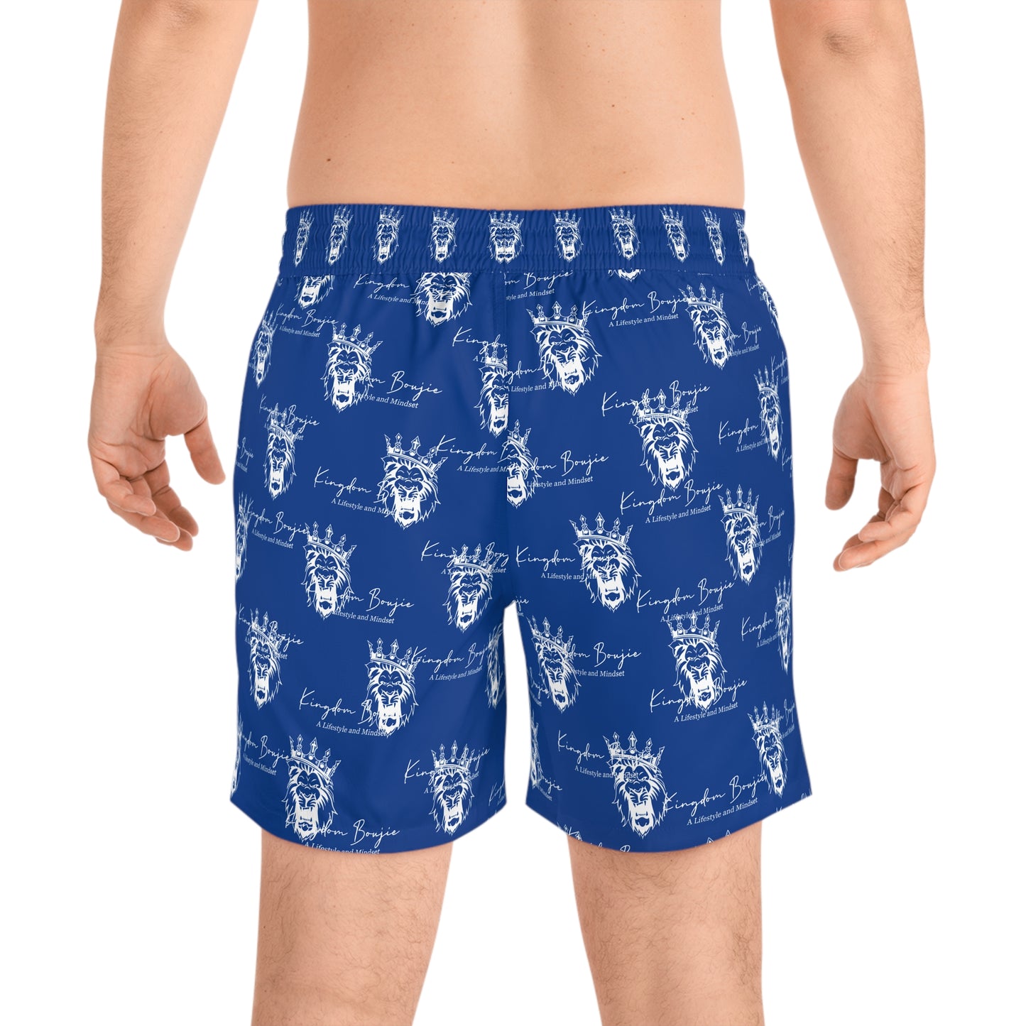 Men's Mid-Length Swim Shorts (AOP)