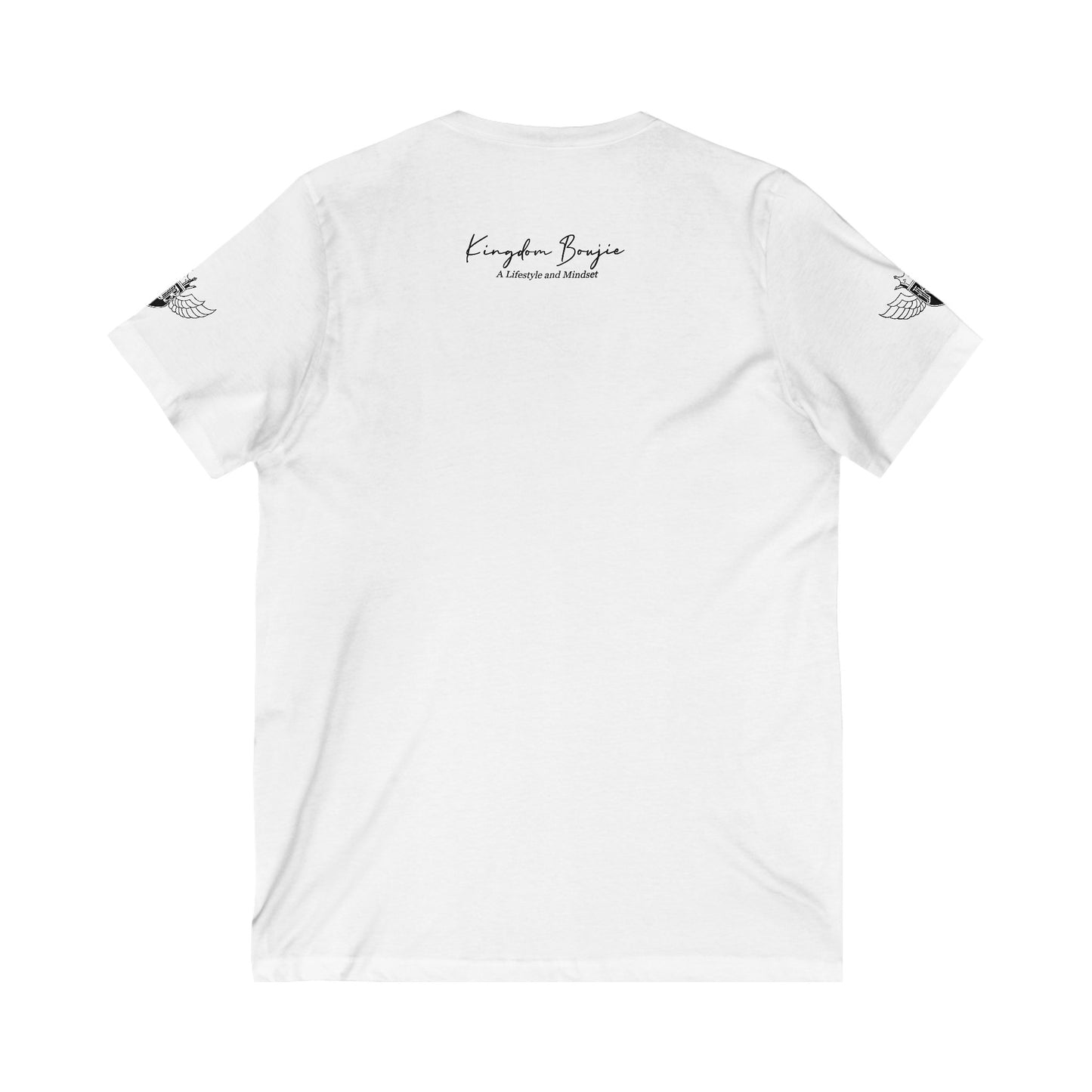Unisex Jersey Short Sleeve V-Neck Tee