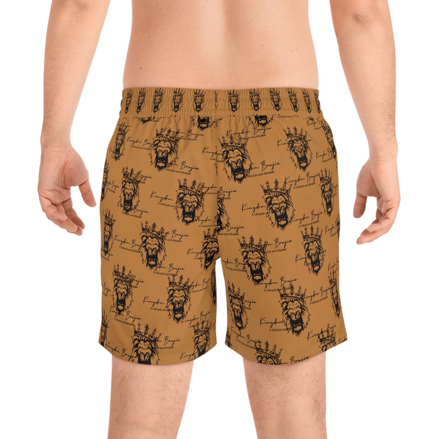 Men's Mid-Length Swim Shorts (AOP)