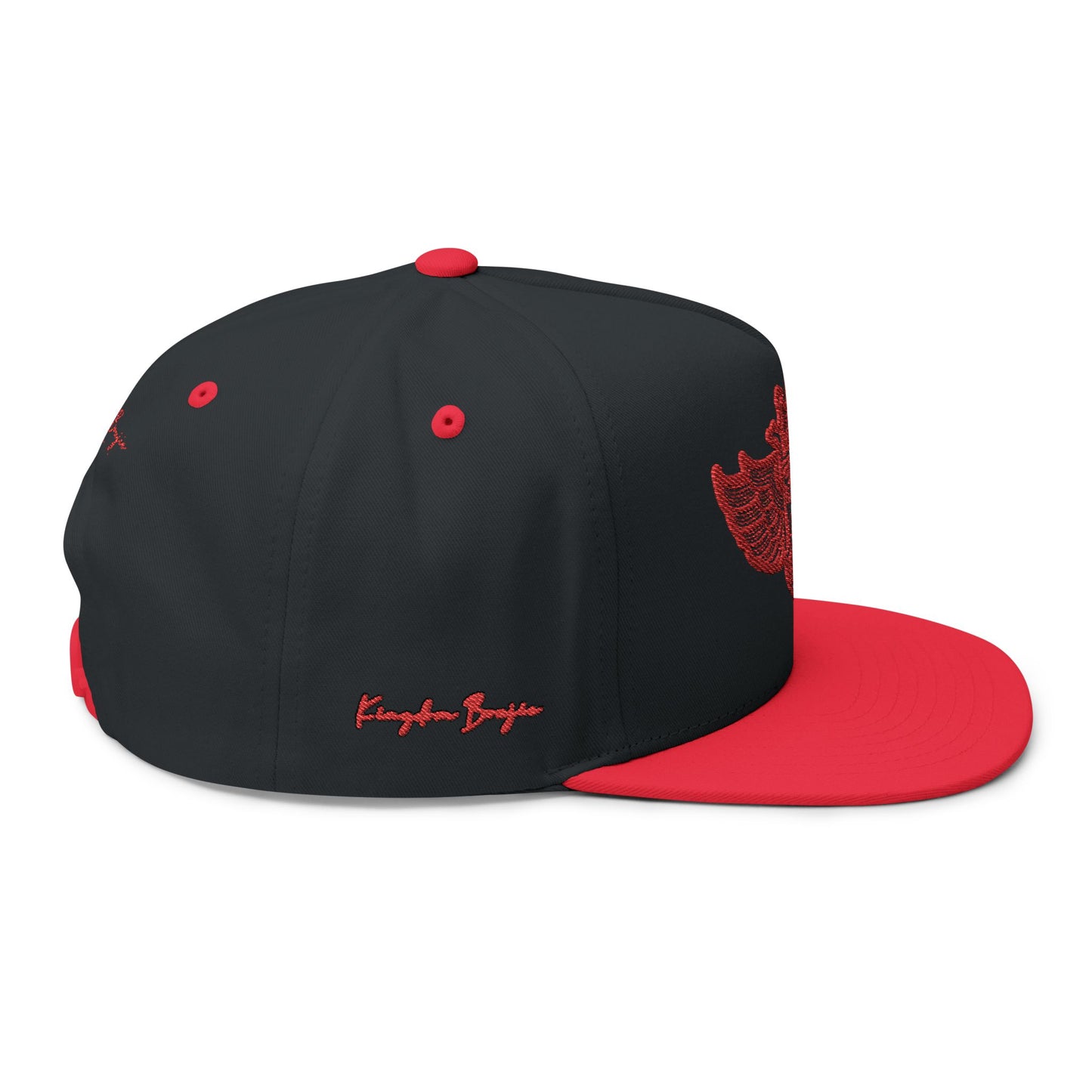 Flat Bill Cap (Embroidery)