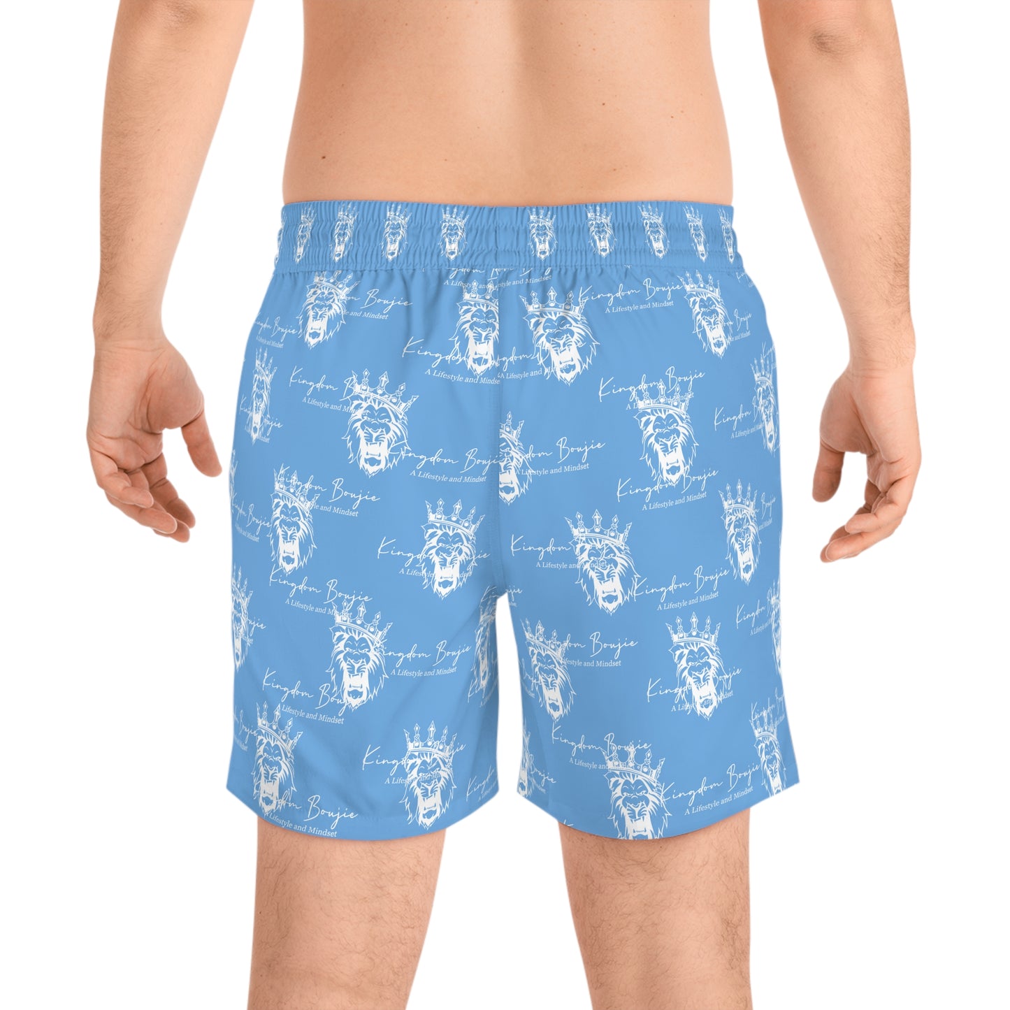 Men's Mid-Length Swim Shorts (AOP)