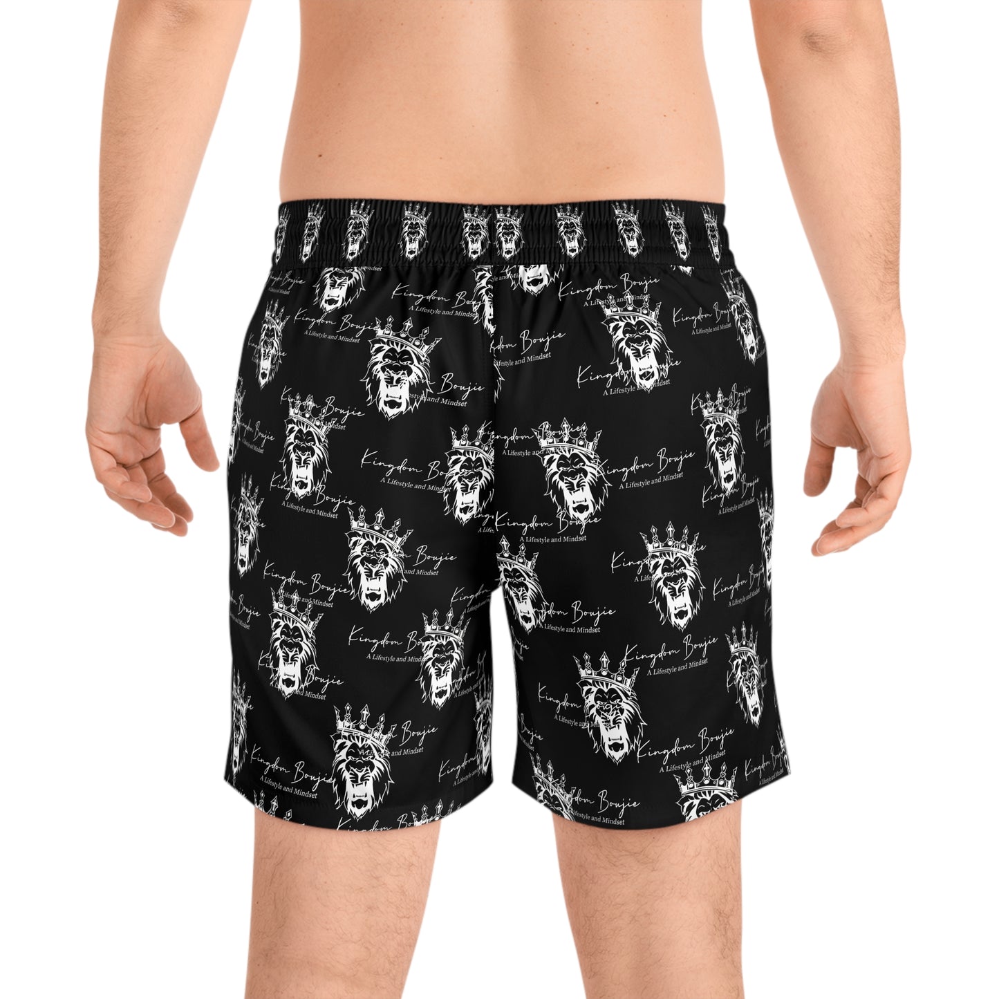 Men's Mid-Length Swim Shorts (AOP)