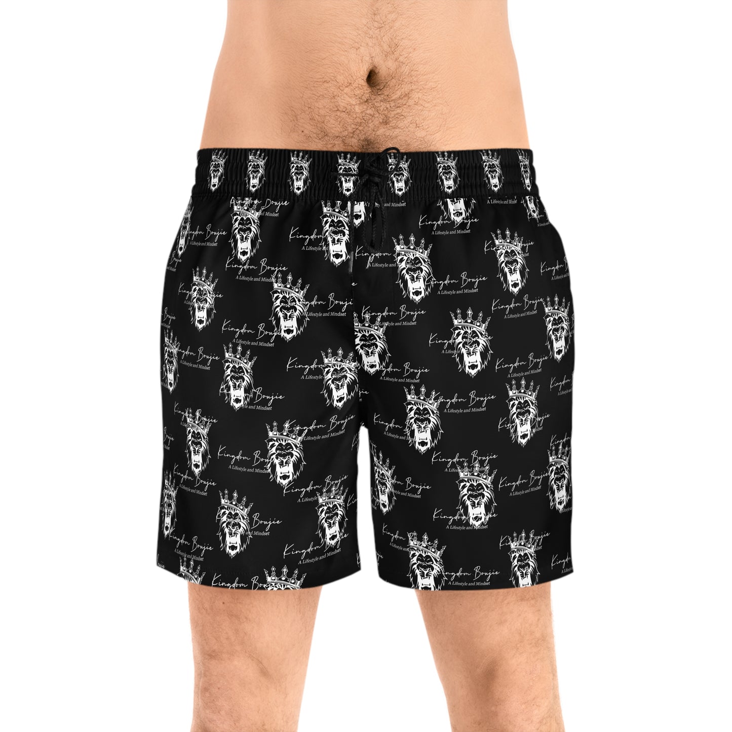 Men's Mid-Length Swim Shorts (AOP)