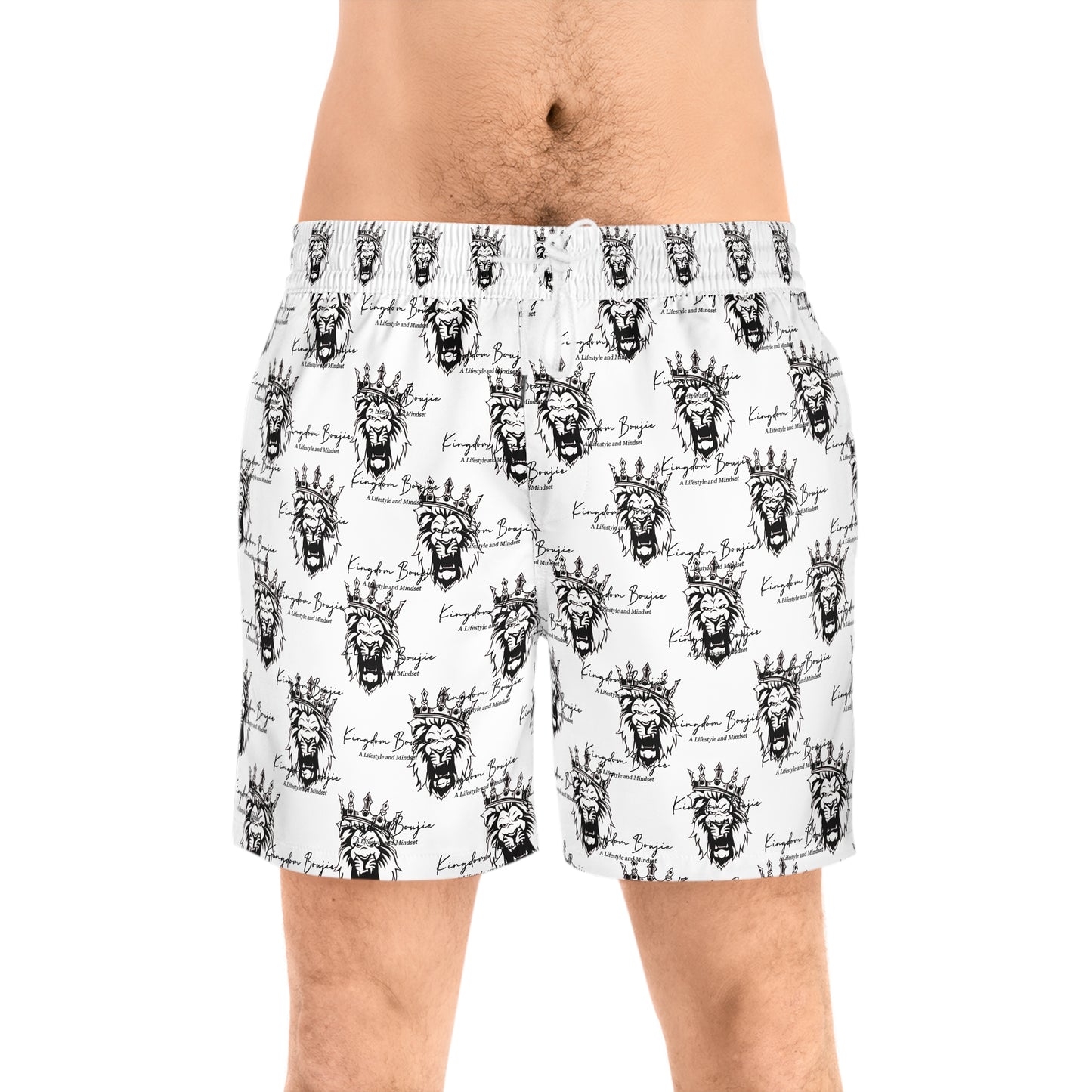 Men's Mid-Length Swim Shorts (AOP)