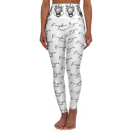 High Waisted Yoga Leggings (AOP)