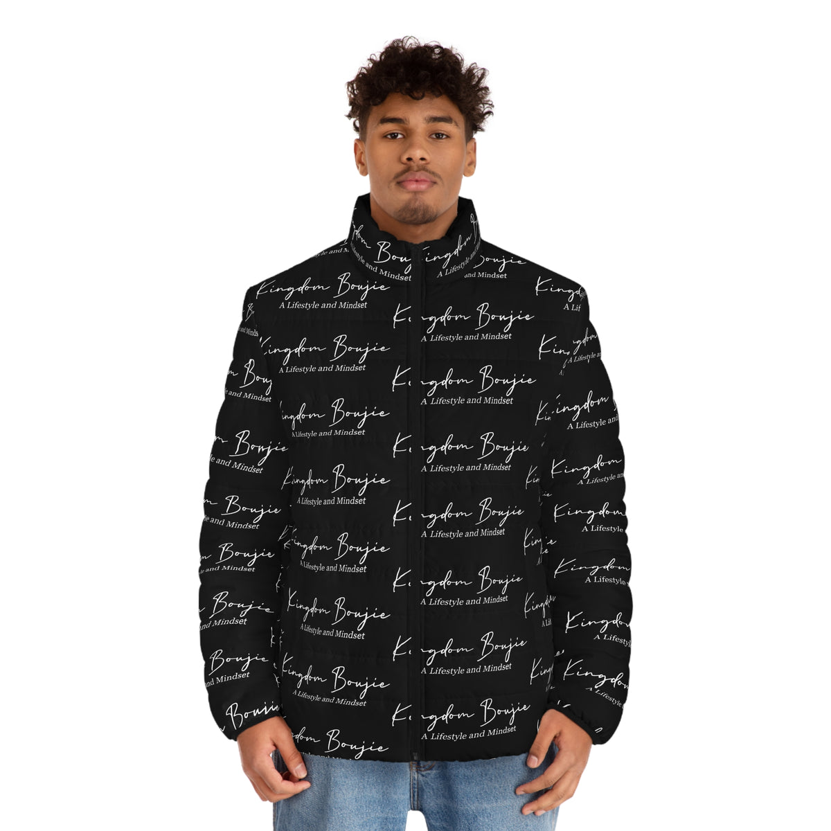 Men's Puffer Jacket (AOP)