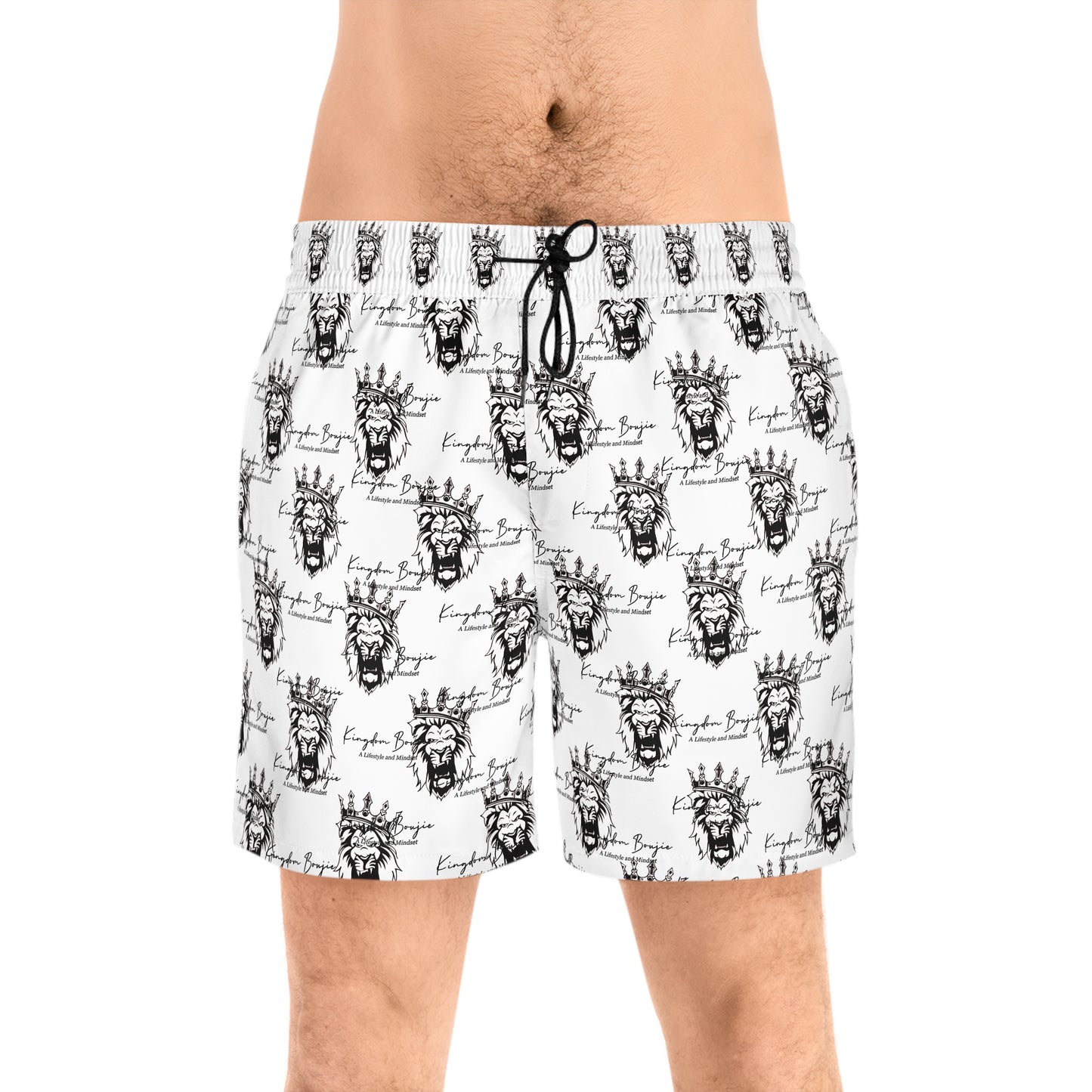 Men's Mid-Length Swim Shorts (AOP)