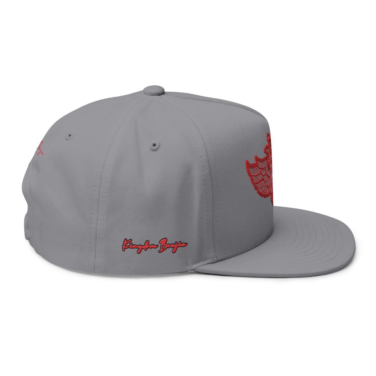Flat Bill Cap (Embroidery)