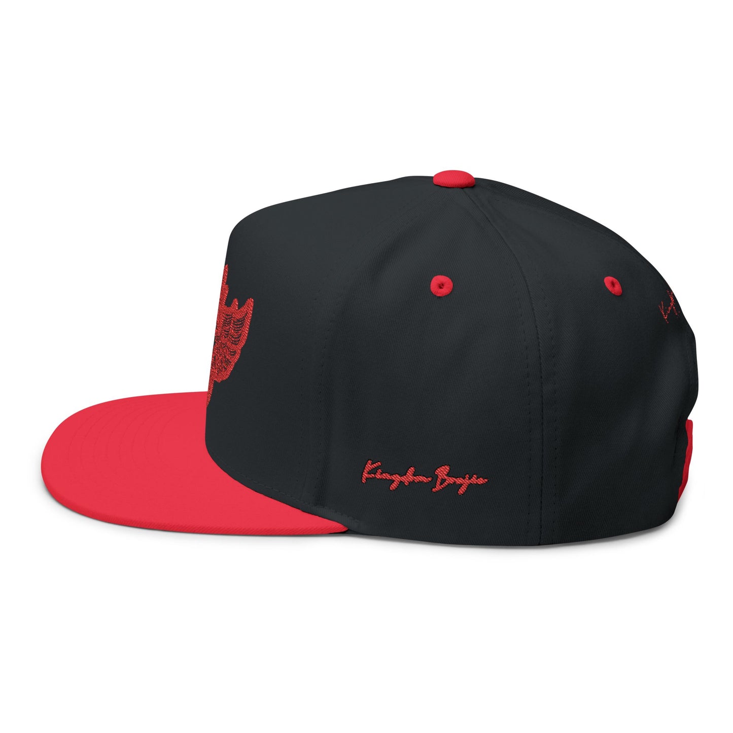 Flat Bill Cap (Embroidery)