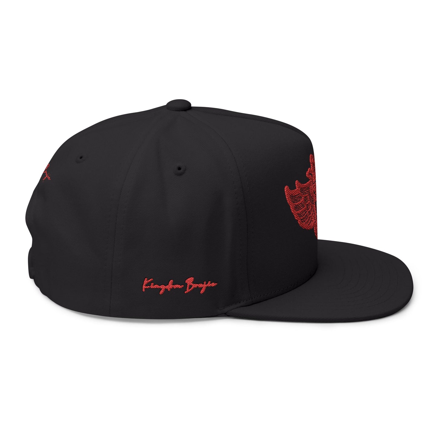 Flat Bill Cap (Embroidery)