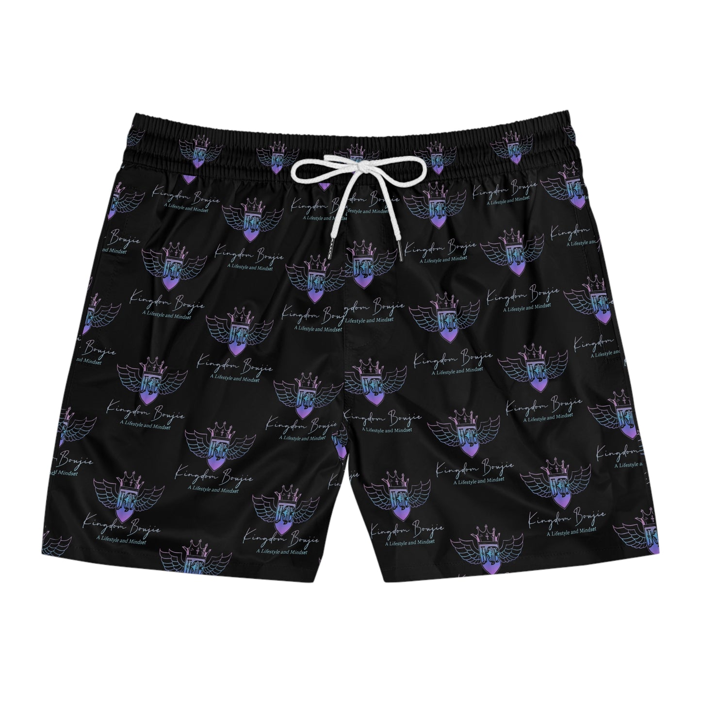 Men's Mid-Length Swim Shorts (AOP)