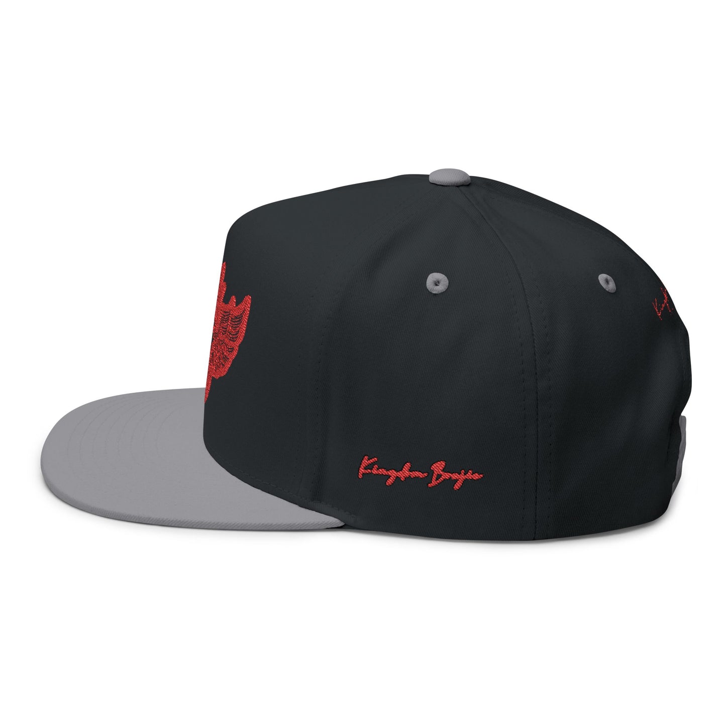 Flat Bill Cap (Embroidery)