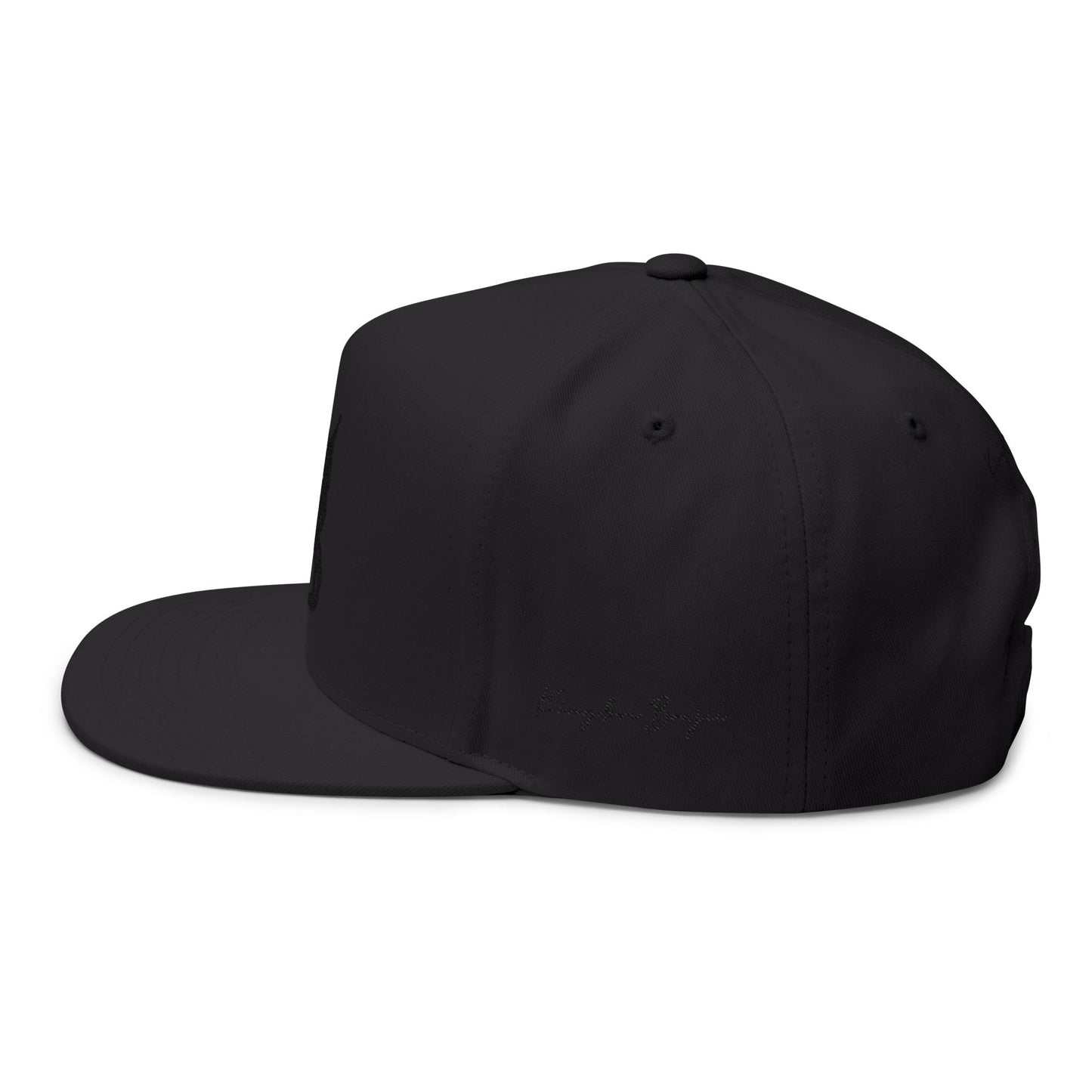 Flat Bill Cap (Embroidery)