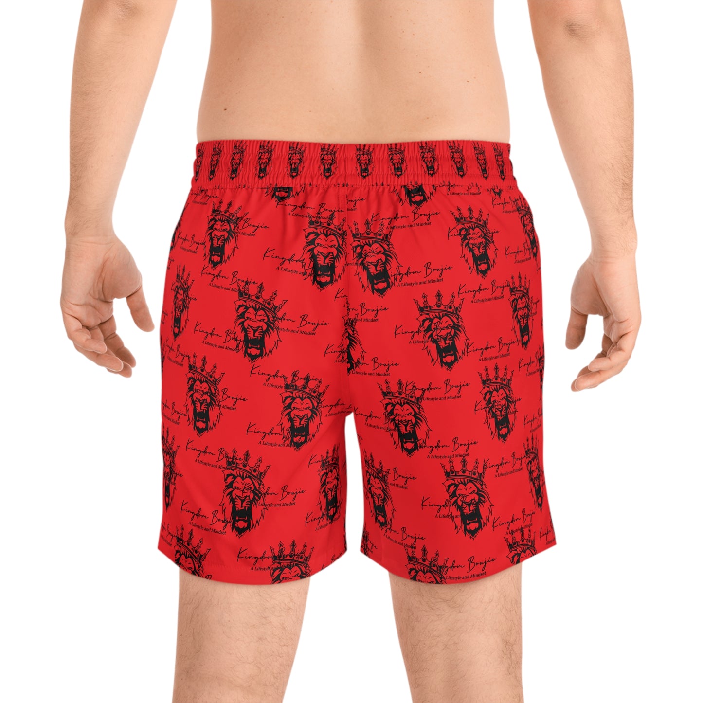 Men's Mid-Length Swim Shorts (AOP)