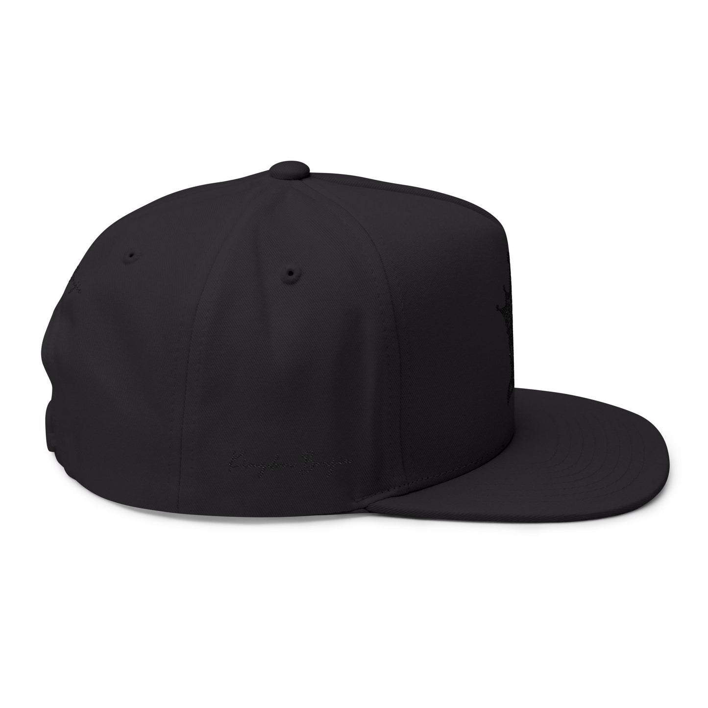 Flat Bill Cap (Embroidery)