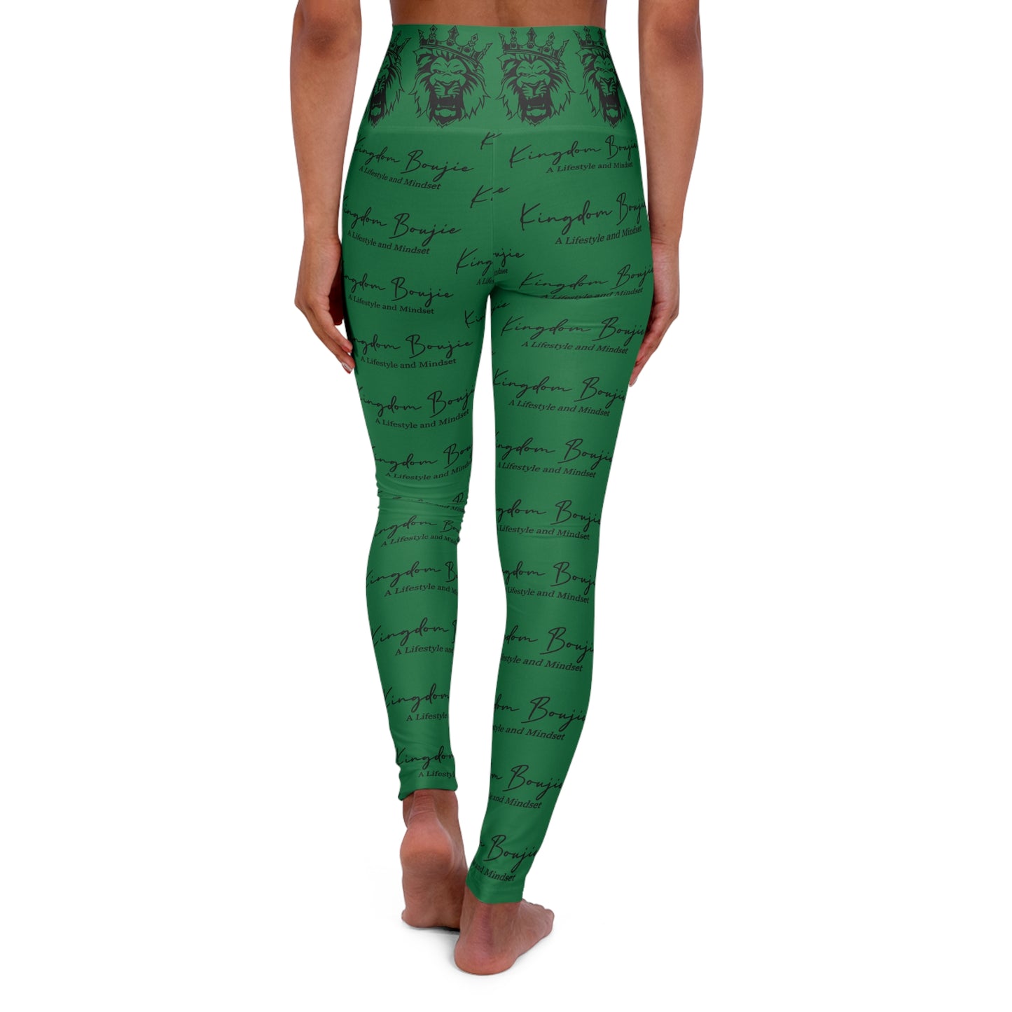 High Waisted Yoga Leggings (AOP)