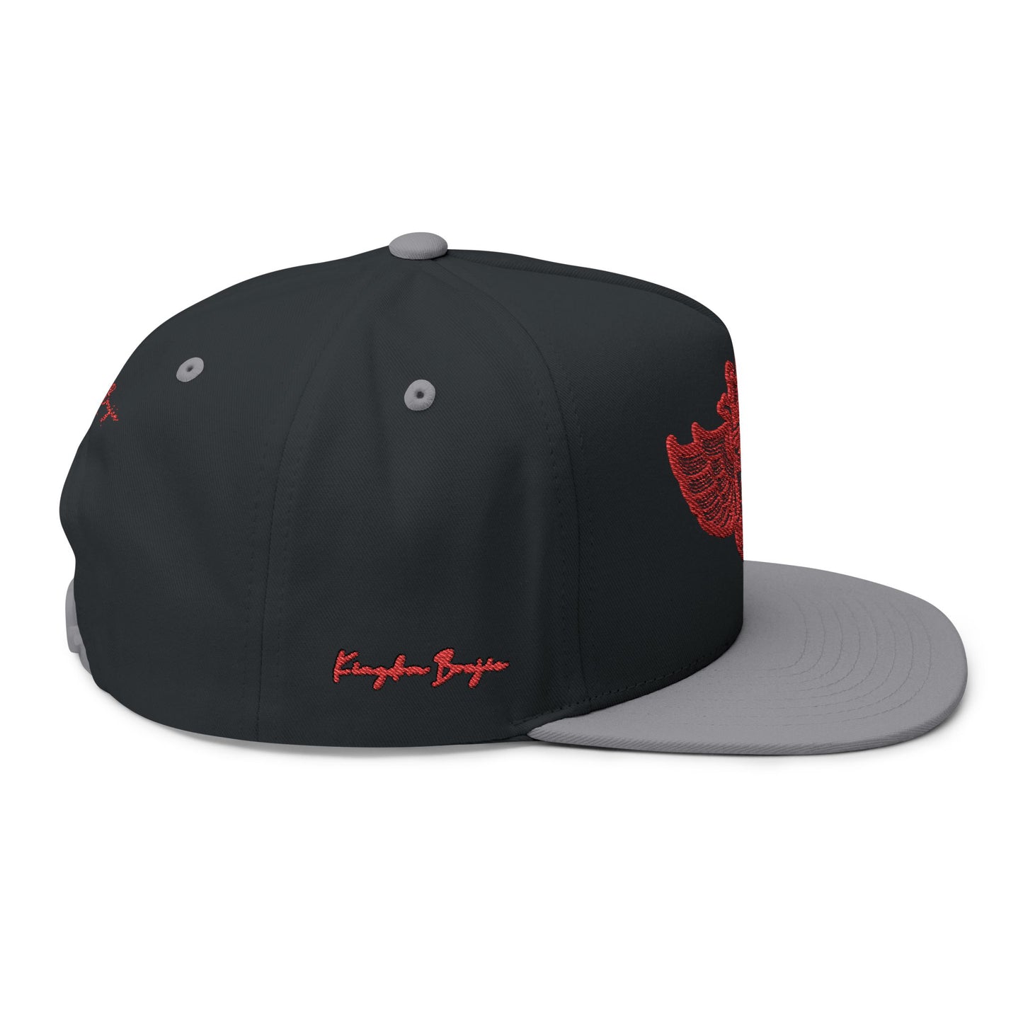 Flat Bill Cap (Embroidery)