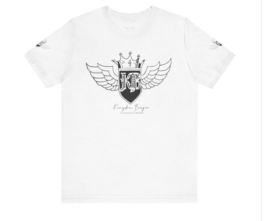 Kingdom Boujie Luxury Eagle Wings Crew Neck T-Shirts