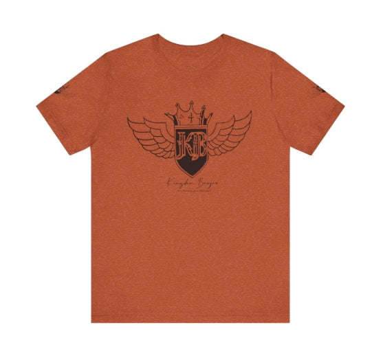 Kingdom Boujie Luxury Eagle Wings Crew Neck T-Shirts