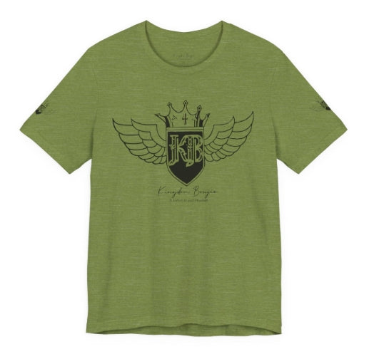 Kingdom Boujie Luxury Eagle Wings Crew Neck T-Shirts