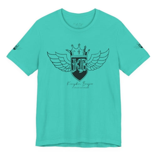 Kingdom Boujie Luxury Eagle Wings Crew Neck T-Shirts