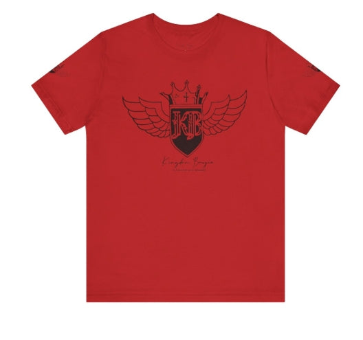 Kingdom Boujie Luxury Eagle Wings Crew Neck T-Shirts
