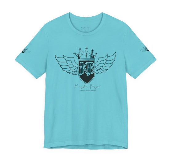 Kingdom Boujie Luxury Eagle Wings Crew Neck T-Shirts