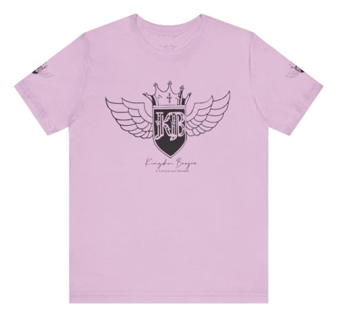 Kingdom Boujie Luxury Eagle Wings Crew Neck T-Shirts