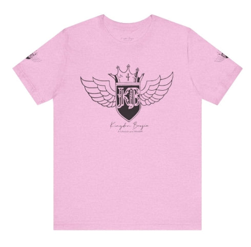 Kingdom Boujie Luxury Eagle Wings Crew Neck T-Shirts