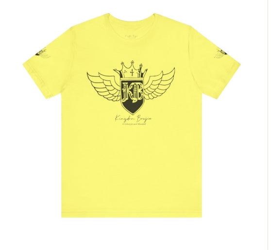 Kingdom Boujie Luxury Eagle Wings Crew Neck T-Shirts