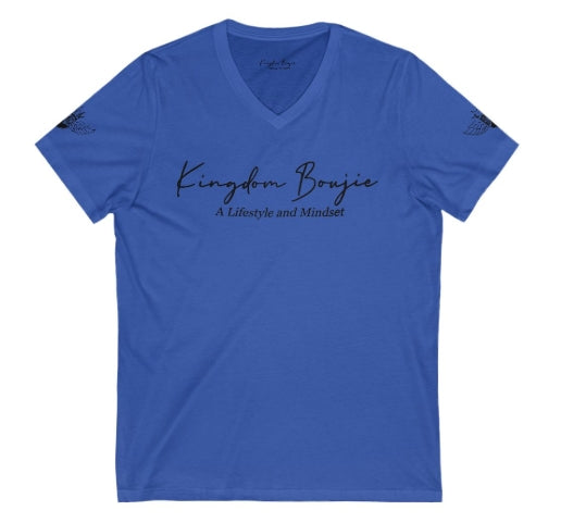 Kingdon Boujie Luxury Signature Wings V-Neck