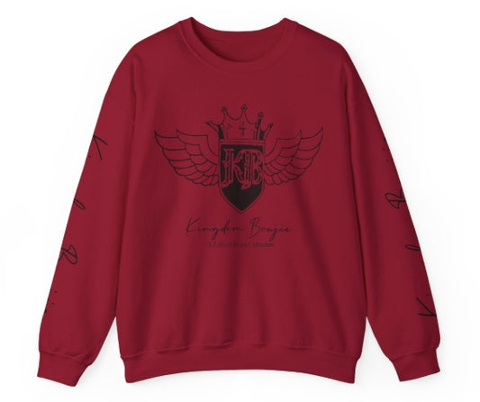 Kingdom Boujie Luxury Eagle Wings Crewneck Sweatshirts