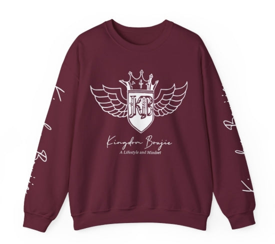 Kingdom Boujie Luxury Eagle Wings Crewneck Sweatshirts