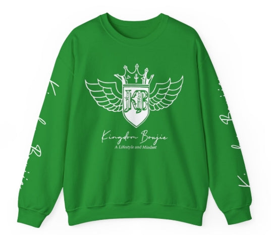 Kingdom Boujie Luxury Eagle Wings Crewneck Sweatshirts