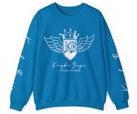 Kingdom Boujie Luxury Eagle Wings Crewneck Sweatshirts