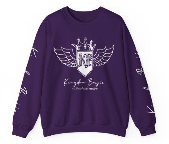 Kingdom Boujie Luxury Eagle Wings Crewneck Sweatshirts