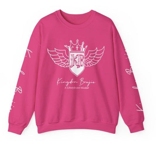 Kingdom Boujie Luxury Eagle Wings Crewneck Sweatshirts