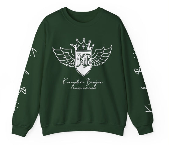 Kingdom Boujie Luxury Eagle Wings Crewneck Sweatshirts