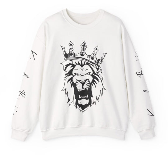 Kingdom Boujie Bold Lion Luxury Crewneck Sweatshirt