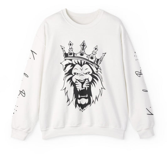 Kingdom Boujie Bold Lion Luxury Crewneck Sweatshirt