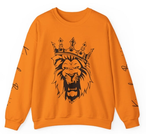 Kingdom Boujie Bold Lion Luxury Crewneck Sweatshirt