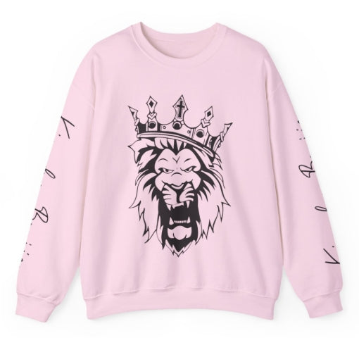 Kingdom Boujie Bold Lion Luxury Crewneck Sweatshirt