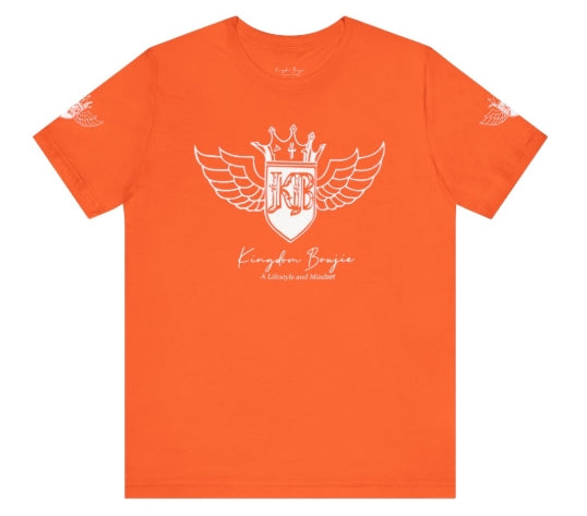 Kingdom Boujie Luxury Eagle Wings Crew Neck T-Shirts