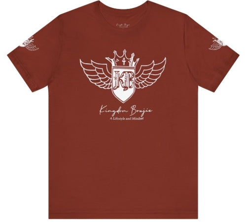 Kingdom Boujie Luxury Eagle Wings Crew Neck T-Shirts